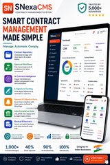 SNexa CMS – Smart Contract Management Software