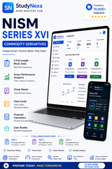 StudyNexa NISM Series XVI Mock Test App | 3 Full Mock Tests