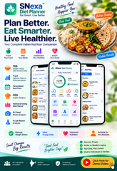 SNexa Diet Planner โ AI Indian Diet & Nutrition Planner | Food Tracker, Meal Planner, Lab Analysis & 200+ Recipes