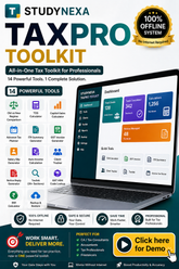 All-in-One Tax Practice Management Software India โ StudyNexa | GST, ITR, TDS, Client & Deadline Tracker