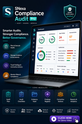 SNexa Compliance Audit Pro – Internal Audit, Compliance Review & Risk Management Software