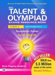 BMA's Talent & Olympiad Exam Resource Book for Class-2 (Maths)