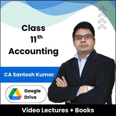 Class 11th Accounting Video Lectures by CA Santosh Kumar (Download)