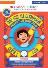 One For All Cyber Olympiad Previous Years' Solved Papers Class 1 by Oswaal Books