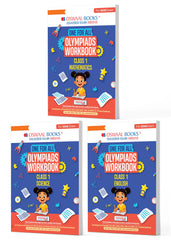 One For All Olympiad Workbook Class 1 (Maths, Science and English) Set of 3 Books by Oswaal Books