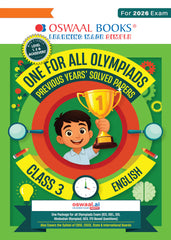 One For All English Olympiad Previous Years' Solved Papers Class 3 by Oswaal Books