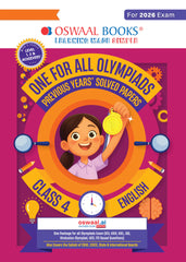 One For All English Olympiad Previous Years' Solved Papers Class 4 by Oswaal Books