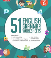 Class 6 - MTG 51 English Grammar Worksheets By MTG Learning