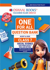 One For All Question Bank NCERT & CBSE for Class 7 Social Science by Oswaal Books