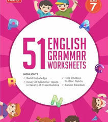Class 7 - MTG 51 English Grammar Worksheets By MTG Learning