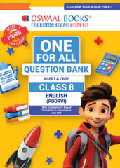 One For All Question Bank NCERT & CBSE for Class 8 English by Oswaal Books