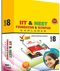 BMA's IIT foundation Combo (Textbook + Solution) for Class - 8