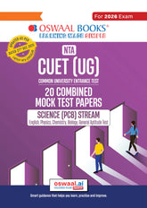 NTA CUET (UG) Mock Test Papers - Science PCB Stream (English, Physics, Chemistry, Biology, General Aptitude Test) Book By Oswaal Books