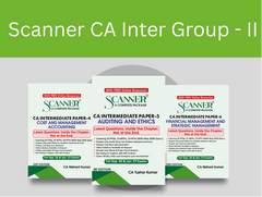 Shuchita Scanner CA Inter Combo (Paper 4 to 6) Green Edition