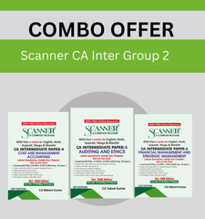 Shuchita Prakashan's CA Inter Group 2 (Paper 4 to 6) Combo Scanner - Books