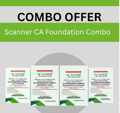 Shuchita Prakashan's CA Foundation Paper 1 to 4 (Acc, BL, QA and BE) Combo Scanner - Books