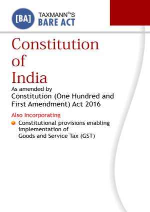 Constitution of India By Taxmann