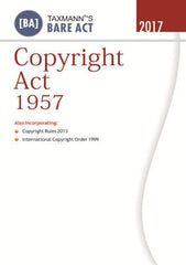 Copyright Act 1957 by Taxmann