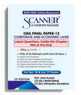 Shuchita Scanner CMA Final Paper - 13 Corporate and Economic Laws Green Edition - BuyTestSeries.in