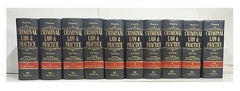 Whytes & Co's Criminal Law & Practice (Set of 10 Volumes) - Books by Daulat Ram Prem