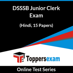 DSSSB Junior Clerk Exam Online Test Series (Hindi, 15 Papers)