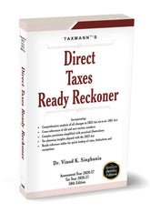 Taxmann's Direct Taxes Ready Reckoner by Vinod K. Singhania