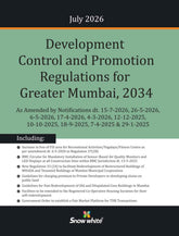 Development Control and Promotion Regulations (DCR) for Greater Mumbai, 2034 - Book By Snow White