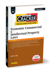 Taxmann Cracker -Economic Commercial & Intellectual Property Laws Book for CS Executive by N.S. Zad