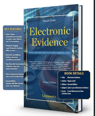 Lawmann's Electronic Evidence With Cross References to New Criminal Laws - Book By Nayan Joshi