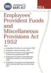 Employees provident Funds and Miscellaneous Provisions Act 1952 by Taxmann