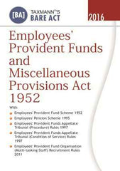 Employees provident Funds and Miscellaneous Provisions Act 1952 by Taxmann