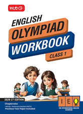 International English Olympiad (IEO) Workbook for Class 1 book by MTG Learning