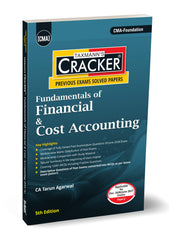 Taxmann Cracker - Fundamentals of Financial and Cost Accounting Book for CMA Foundation by Tarun Agarwal