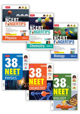 Objective NCERT at your FINGERTIPS and NEET 38 Years PYQ Physics, Chemistry and Biology Combo – NEET Books (For 2026 Exam) By MTG Learning