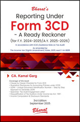 Bharat's Reporting under form 3CD – A Ready Reckoner Book by CA Kamal Garg