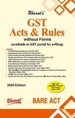 Bharat's GST Acts & Rules (Bare Act)