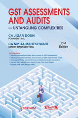 GST Assessments & Audits - Untangling Complexities Book by CA Jigar Doshi, CA Nikita Maheshwari
