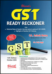 Bharat's GST Ready Reckoner Book by CA Ashok Batra