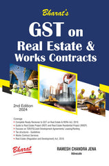 Bharat's GST on Real Estate & Works Contracts Book by Ramesh Chandra Jena