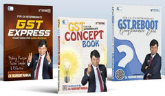 CA Inter GST Books Set (Concept Book + Questionnaire Book + GST Express) by CA Yashvant Mangal