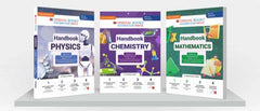 Handbook of Physics, Chemistry & Mathematics (Set of 3 Books) for Class 11 & 12 by Oswaal Books