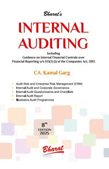 Bharat’s Internal Auditing book by CA. Kamal Garg