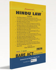 Commercial's Hindu Law Bare Act book