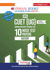 NTA CUET (UG) Mock Test Papers - History By Oswaal Books
