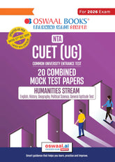 NTA CUET (UG) Mock Test Papers - Humanities Stream (English, History, Geography, Political Science, General Aptitude Test) Book By Oswaal Books