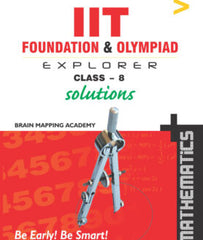 BMA's IIT Foundation Maths book with Solutions for Class-8