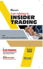 Bharat’s Law relating to Insider Trading by Dr. K.R. Chandratre