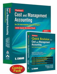 S. Chand Publishing Tulsian’s Cost and Management Accounting book for CA Inter by P C Tulsian, Bharat Tulsian