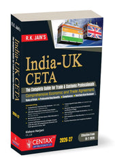 R.K. Jain's India-UK CETA - Books By Centax Publications