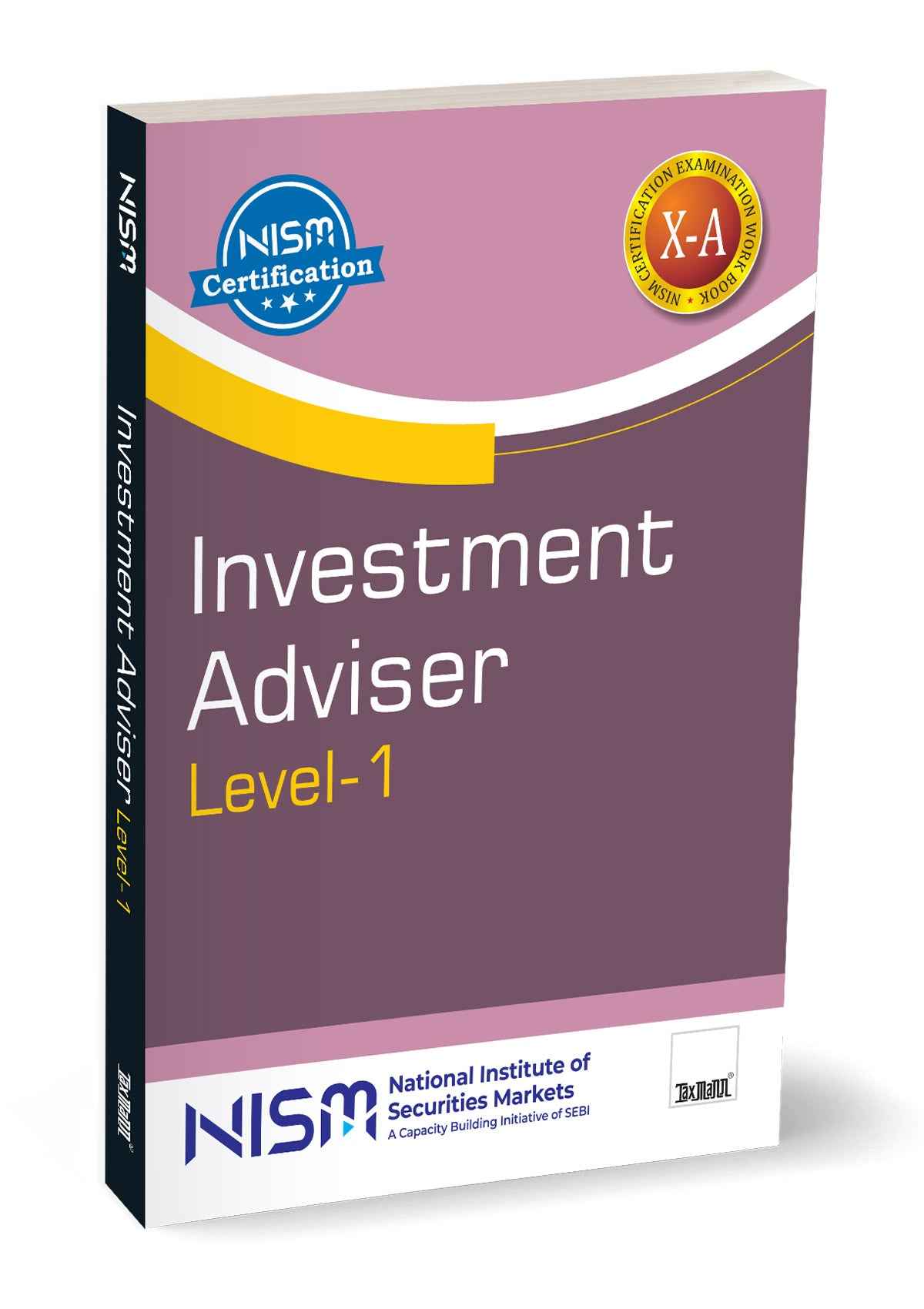 Taxmann's Investment Adviser (Level 1) book by National Institute of Securities Markets